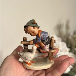 Hummel Figurine Boy with Goose